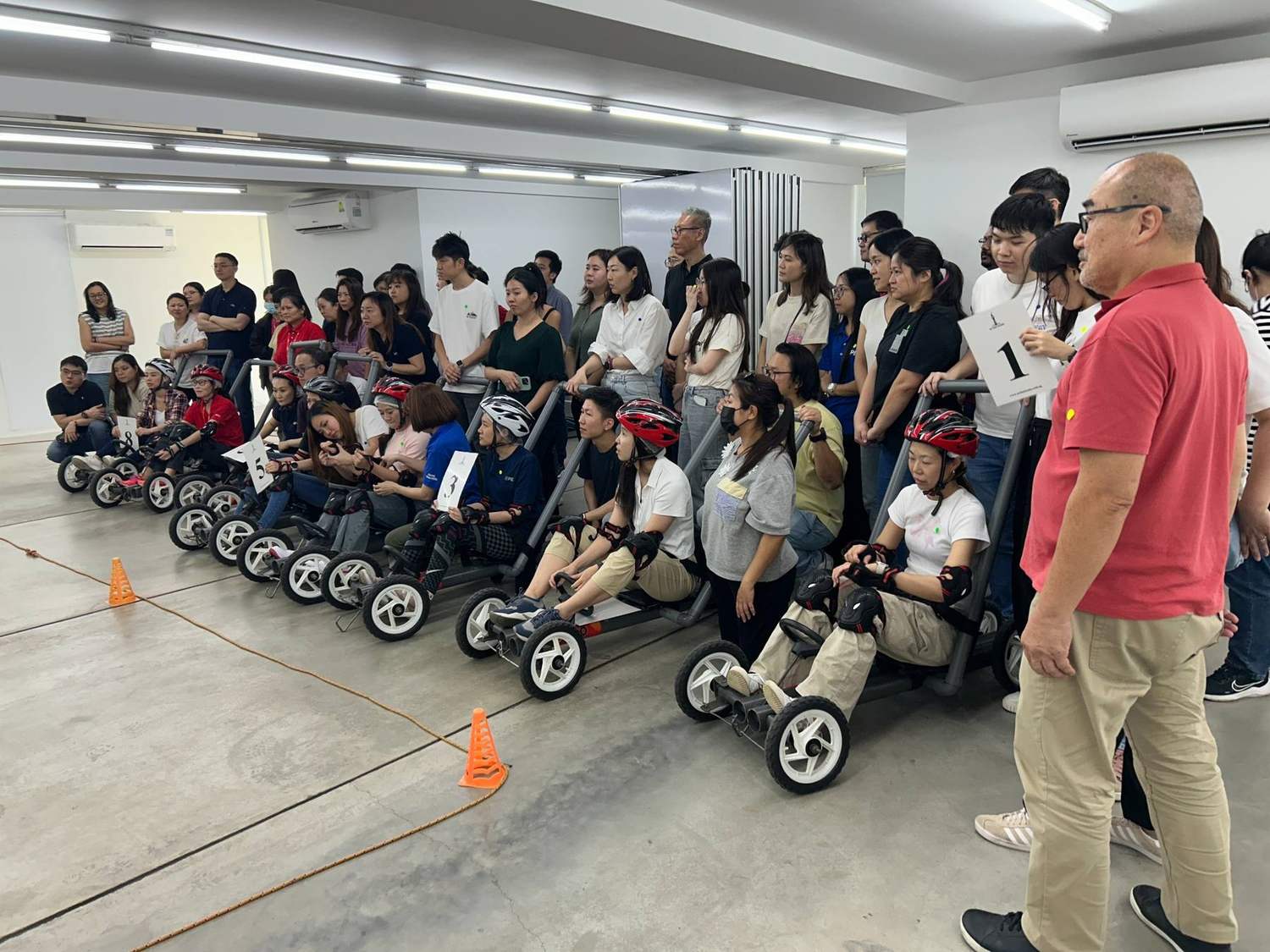 Corporate Grand Prix team building in Singapore