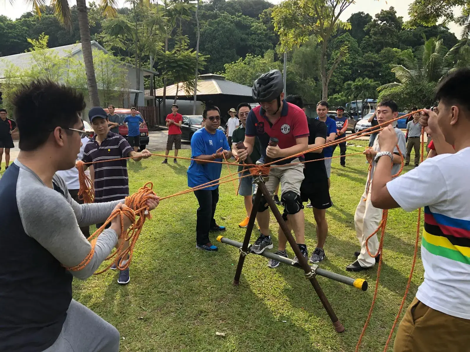 Outdoor teambuilding