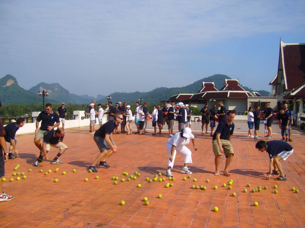 outdoor team building in Singapore